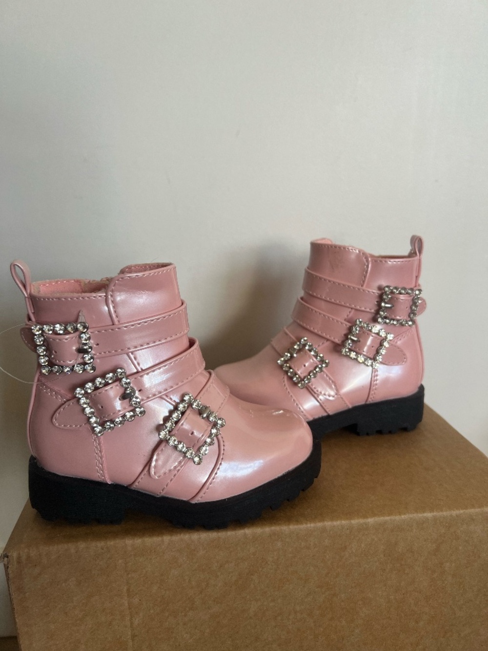 Pink Toddler Boots Size 5